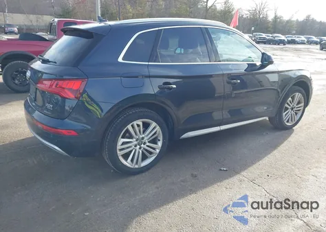 2018 Audi Q5 2.0T Premium z USA, uszkodzony, nr VIN WA1BNAFY3J2135647